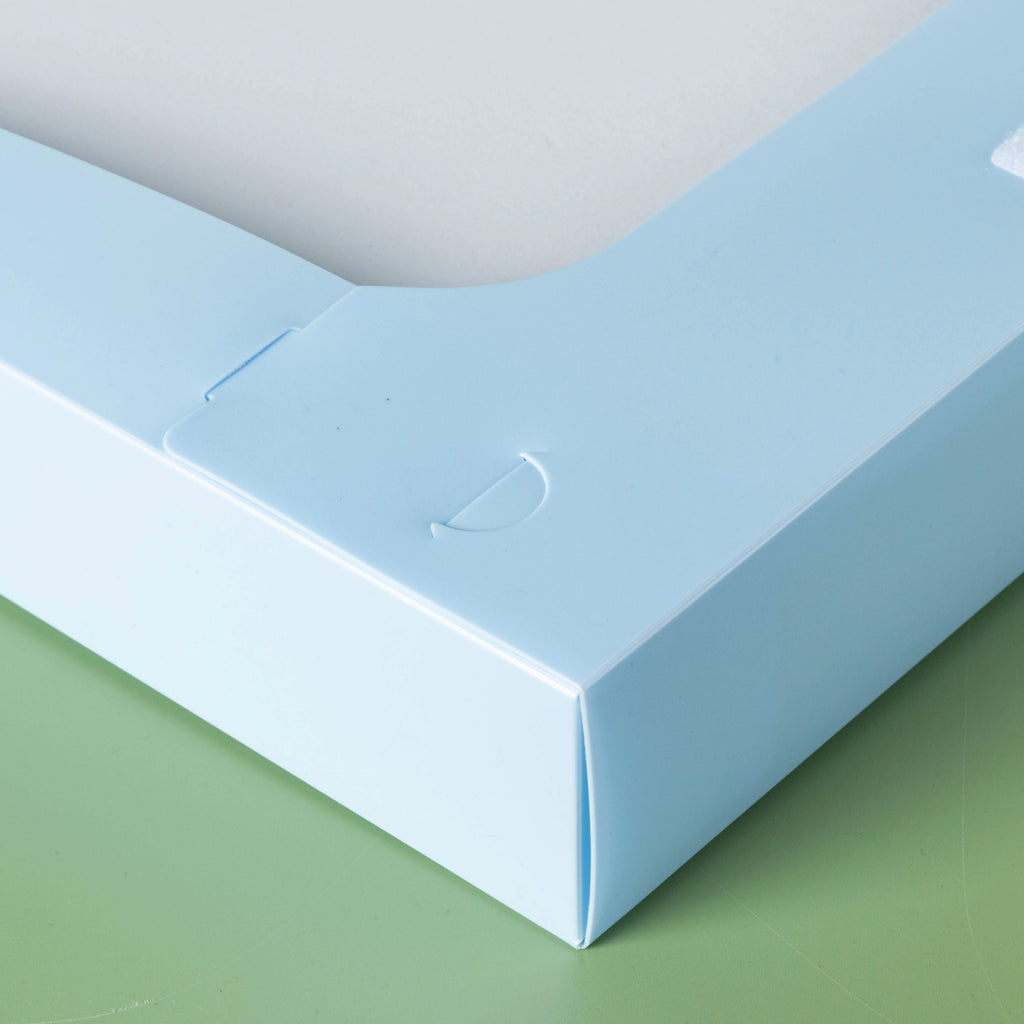 Morandi file box, A4 folder, file box, Velcro fastener storage bag, data book, office storage box