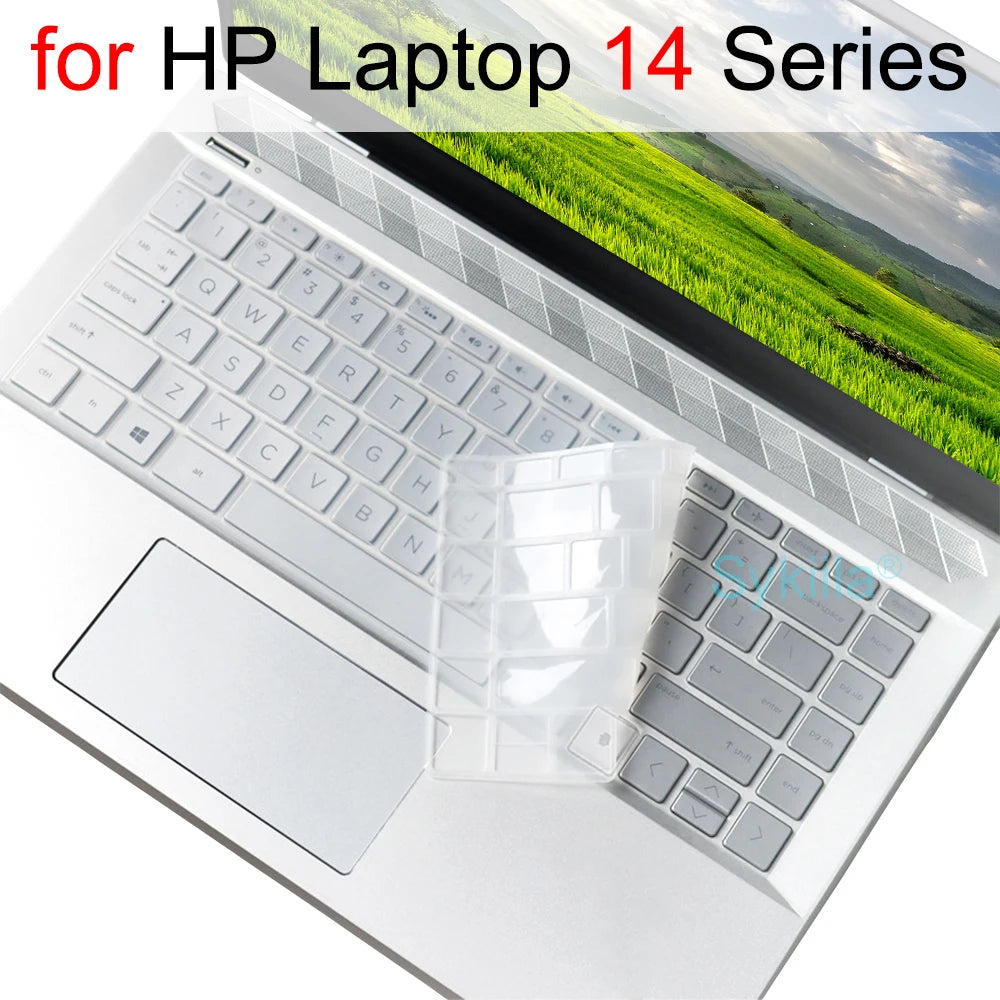 Keyboard Cover for HP Laptop 15 15t 15-fd 15-fc 15-ef 15-dw 15-dy 15g 15q 15s 15z Essential Silicone Protector Skin Film Case