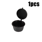 1/3/5/10pcs Reusable Coffee Capsules Filter Cup Dispenser for Nescafe Dolce Gusto Refillable Coffee Capsules Pod Compatible Kit