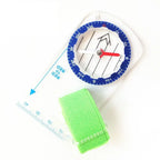 Compass Navigation Map Reading Scouts Camping Hiking Scale Ruler Outdoor Orienteering Tools