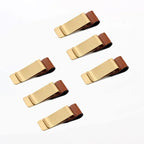 1pc Travelers Notebook Pen Holder Retro Metal Leather Pen Clip Stainless Steel For Midori Travelers Notebook Diary
