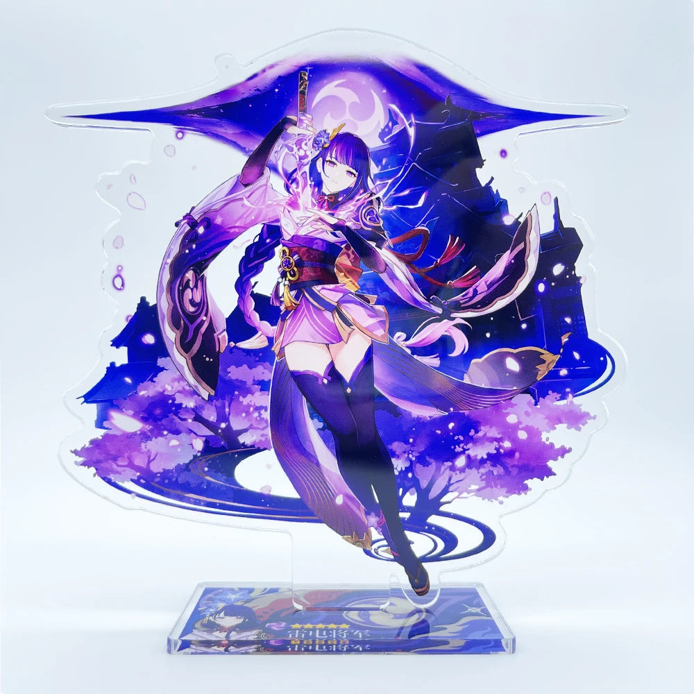 Odette Lohen Flins Durin Mavuika Columbina Xiao Arlecchino Acrylic Anime Model Furina Collect Desktop Decoration Keychains Gift