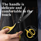 Deli 77757/6027 Stainless Steel Scissors 220mm/184mm Multi-function Household Office Tailor's Hand Scissors Cutting Paper Fabric