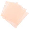 5Pcs Premium Plastic Binder Dividers with Tabs for 6 Ring A5 Planner Journal Notebook Organizer Divider Tabs Page Dividers