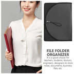 Accordion File Folder Expanding Organizer Portable Document Storage Folder Multi Layer File Organizer for Office Classroom Use