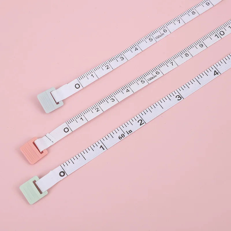 Tricot Tape Measure High Quality Retractable Measuring Ruler Small Tape Measure Portable Soft Tape Measure For Outdoor Students