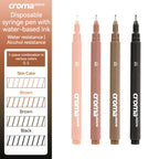 Pigment Liner Pigma Pen 0.1mm/0.03mm/0.05mm/0.5mm/1mm Different Tip Black Fineliner for Sketching Drawing Micron Ink Marker Pen