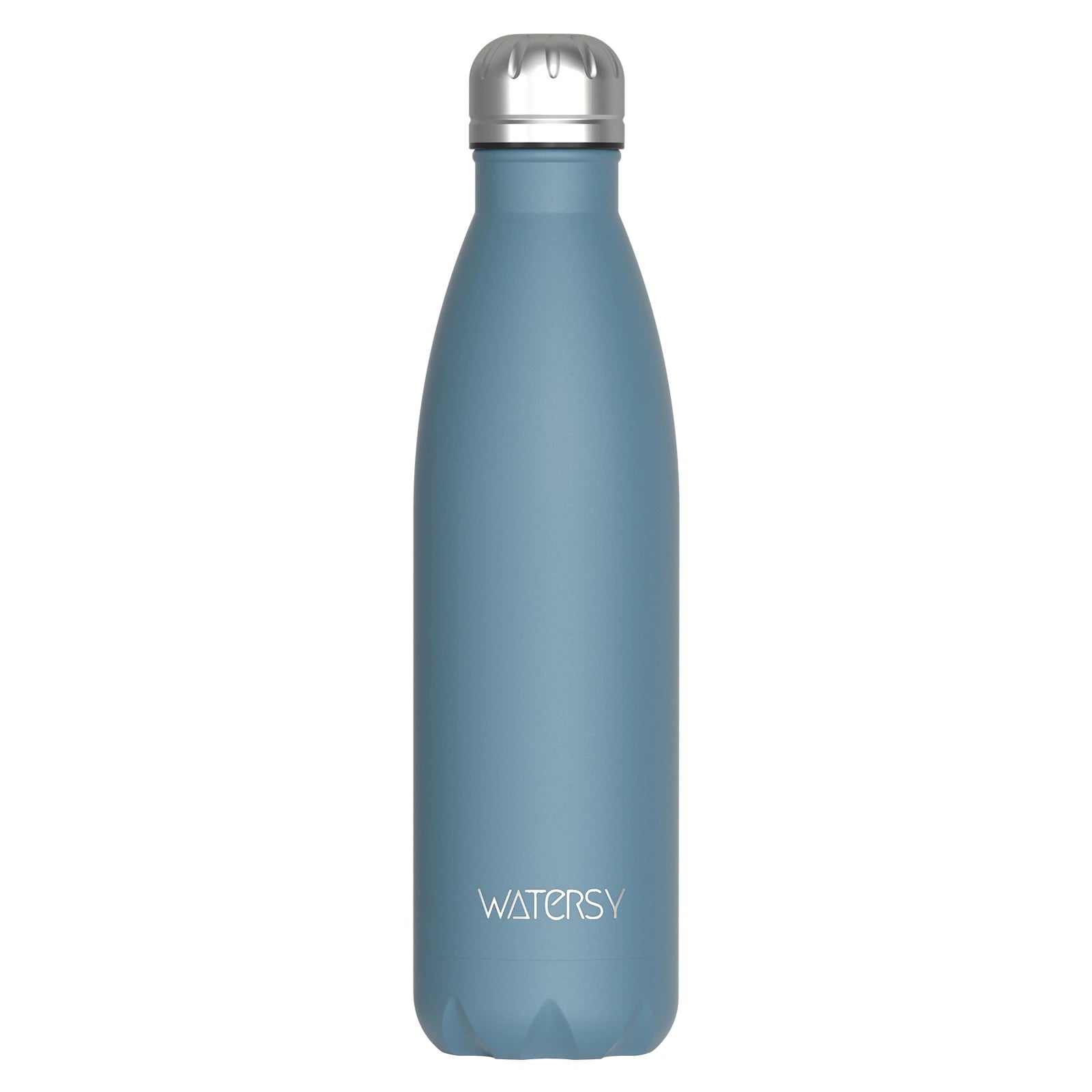 WATERSY 500ml Stainless Steel Water Bottle Insulated Vacuum Flask Double Wall Thermal Cup Keep Cold Hot Sports Kettle