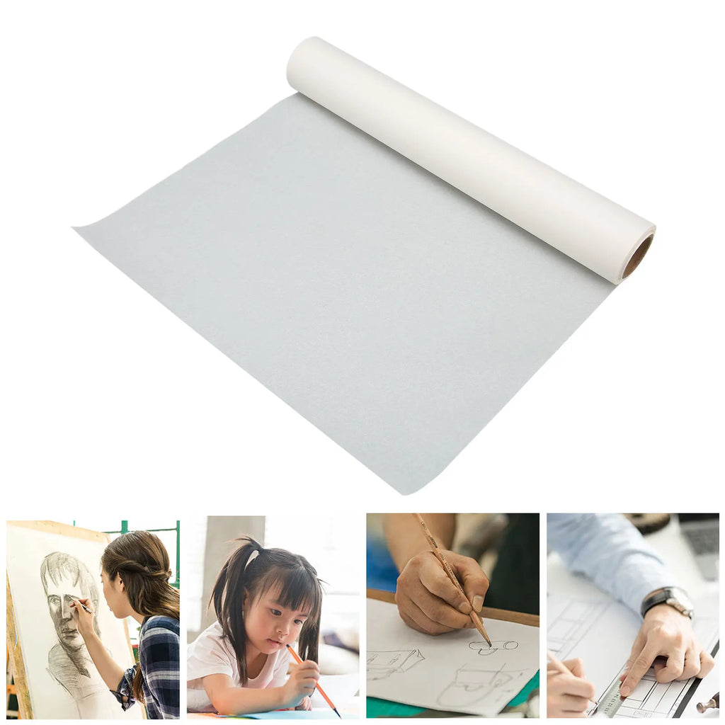 Tracing Paper Roll White High Transparency Pattern Paper for Sewing Dressmaking Sketch Drafting Sewing Pattern Paper