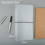 Travelers Notebook Journal Inset Refill Storage Book for Travelers Planner Inner Page Filler Papers PVC Cover Vintage Stationery