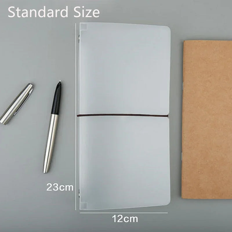 Travelers Notebook Journal Inset Refill Storage Book for Travelers Planner Inner Page Filler Papers PVC Cover Vintage Stationery
