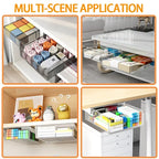 Self-Adhesive, Drill-Free Under-Desk Plastic Drawer: Ideal For Office/Home, Perfect For Organizing Stationery