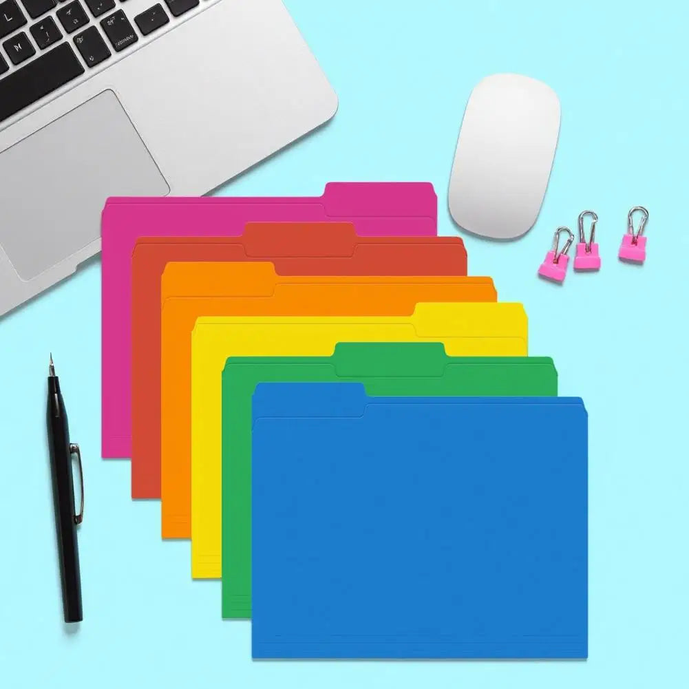 50Pcs Manila File Folders Standard Letter Size File Folders Business Document Organizers Home Office Organization School Supply