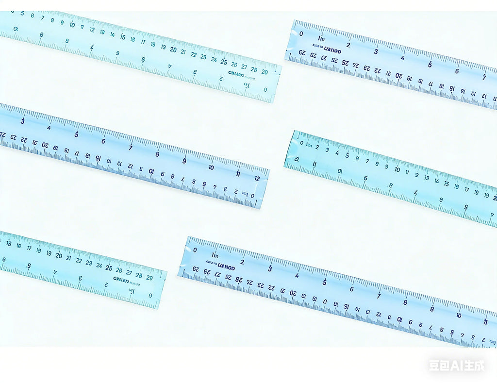 Deli 6209 Flexible Ruler, Bendable 30cm Plastic Straight Ruler, High Toughness Student Office Measuring Tool