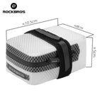 ROCKBROS Bike Saddle Bag Waterproof MTB Road Bike Bag Portable 0.4LMini Tail Bag Lightweight