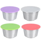 Stainless Steel Reusable Refillable Coffee Capsule Cup Fit for Dolce Gusto Coffee Maker Home Coffee Machine Accessory