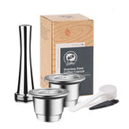 Capsule For Nespresso Reutilisable Inox Refillable Capsule Crema Reusable Refillable Coffee Filter Nespresso Essenza Mini