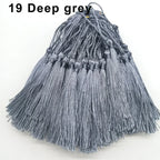 100pcs/lot 13cm Tassel Silk Fringe Silky Floss Bookmark Tassels Mini Tassels For DIY Craft Jewelry Making Souvenir Bookmarks