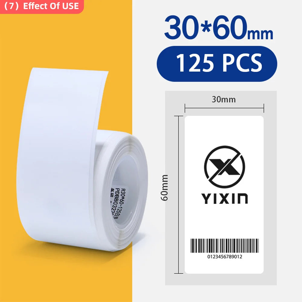 Niimbot Label For B1/B21/B3S Mini Printer Portable Thermal Label Stickers Self-Adhesive Waterproof Label Maker Sticker New