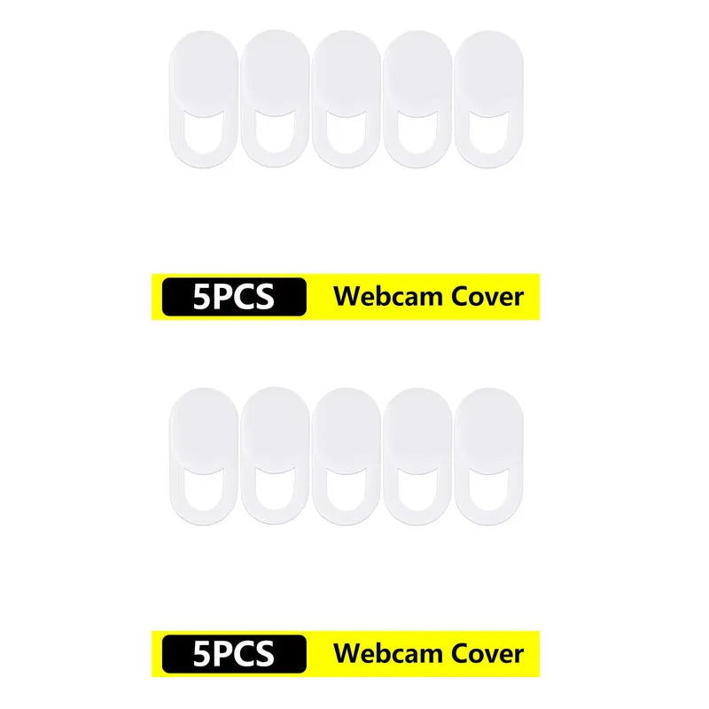 5/10/20pcs Universal Ultra-Thin Laptop Webcam Cover Shutter Antispy Camera Cover For Web Laptop Mobile Phone Lens Privacy Cover