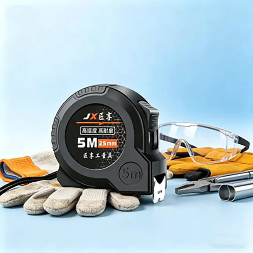 Anti drop Stainless Steel Tape Measure Heavy Duty Rugged 3 5 7.5 10 meter for Home Site DIY Flexible Retractable Measuring Tool