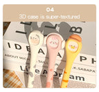Students Lovely Mute Cow Duck Cat Correction Hand-held Pencil style Altered Large Capacity Smooth Fall