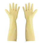 38cm Latex Long Gloves Aquarium Fish Tank Industrial Thick Protective Gauntlets Waterproof Rubber Dishwashing Gloves Kitchen