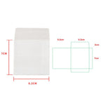 100pcs/lot Invitations Blank Translucent Envelope Postcards Message Card Sulfate Paper Envelope Business Letters Wedding