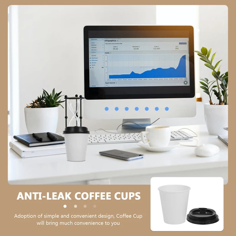 1000pcs 9oz 250ml double wall coffee cups, insulated double wall paper cups, company logo personalized customization wholesale