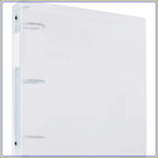 2-Inch 3 Ring Binder, Clear, Pack Of 2 For Organizing Documents
