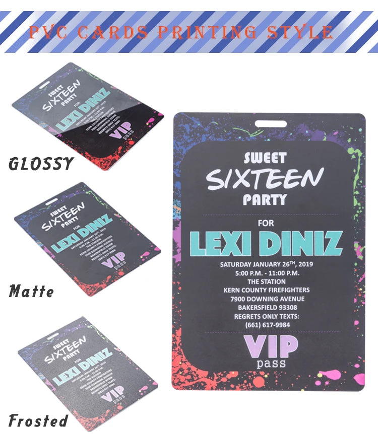 Customized business or  personal  card with multiple options and no minimum order quantity