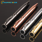STONEGO Capless Ballpoint Pen, Simply Twist Roller Ball Pen Black Gel Ink Medium Point 1.0mm Smooth Writing Signature Pens