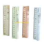 W89C Multifunction 3 in 1 Ruler Dawing Ruler Tool School Geometry Tool For Student Measuring and Drawing