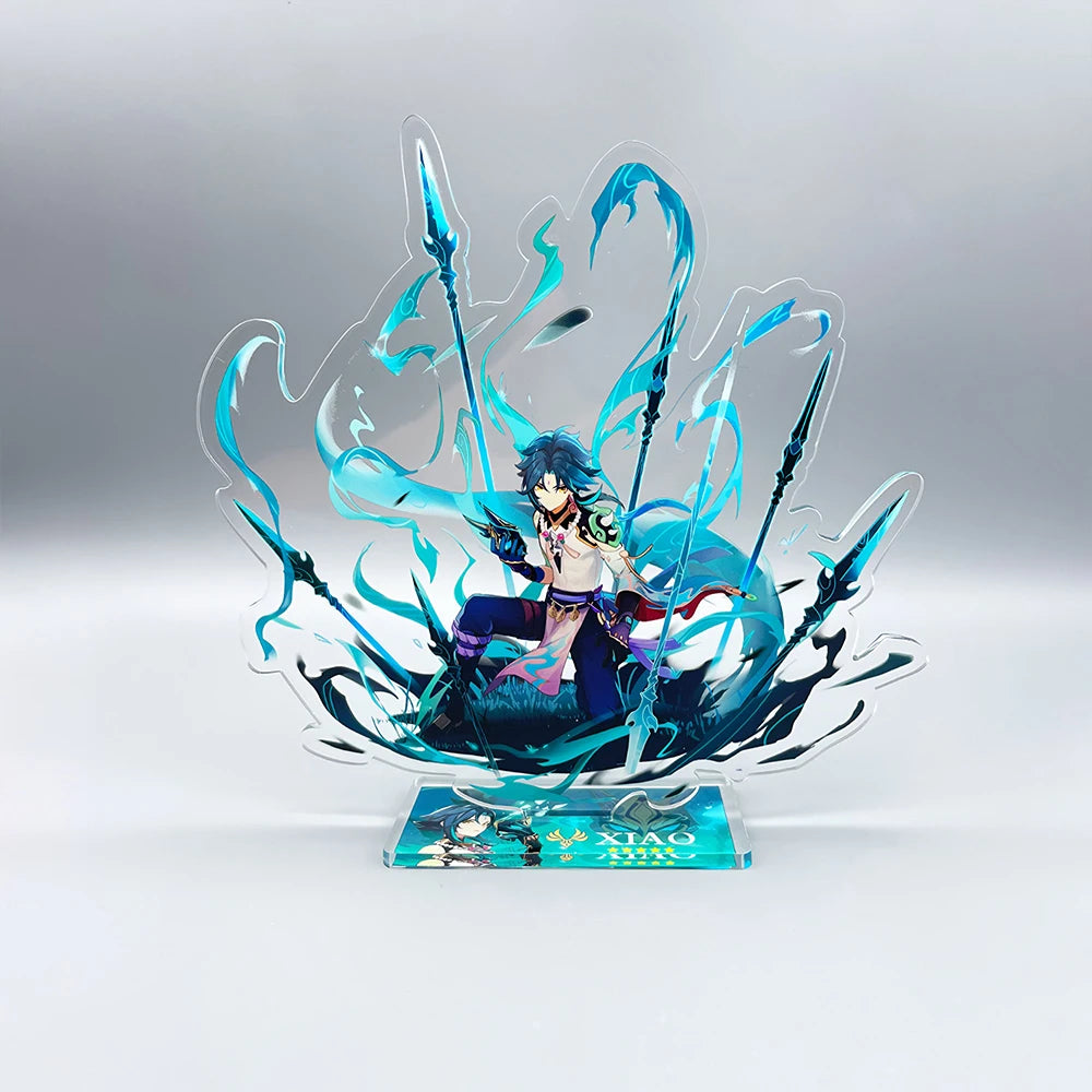 Odette Lohen Flins Durin Mavuika Columbina Xiao Arlecchino Acrylic Anime Model Furina Collect Desktop Decoration Keychains Gift