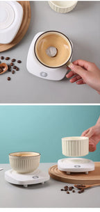 OANKR Maglev Coffee Stirring Creactive Technology Magnetic Mixer, Coffee, Drinks,Electric Stirring Tool,Kitchen Bar Accessories