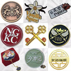 Badge Customized Brooch Clothes Pin Gift Souvenir Custom Key Ring Soft/Hard Enamel Metal Logo Magnetic Badge Coin DIY Lapel Pins