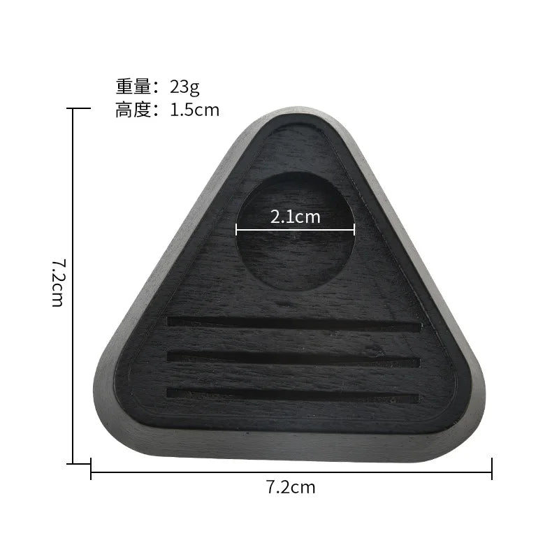 51/53/58MM Portafilter Espresso Universal Filter Storage Rack Coffee Puck Screen Stand Reusable Wooden Coffee Filter Stand