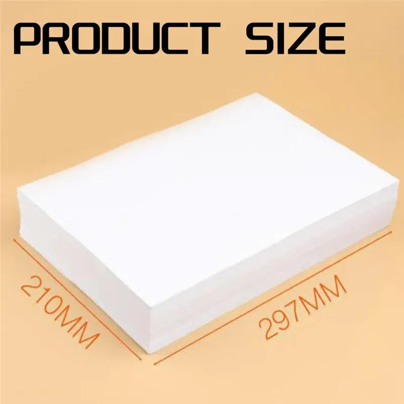 AC57-A4 Copy Paper, Printer Paper, Multipurpose, Printer Paper 8.27X11.69 Inch White, White Paper,Office Supplies(500 Sheets)