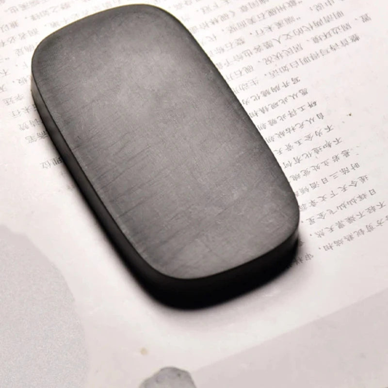 Natural Raw Stone Ink Stone Traditional Painting Calligraphy Writing Grinding Inkslab Chinese Style Vintage Desktop Ornaments