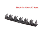 4/6/8/10/12mm Nylon Pneumatic Tube Air Hose Fixing Clamp 6 Way Water Pipe Holder Gas Compressor Tubing Diversion Flow Clip