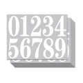 Digital stickers, mailbox stickers, and waterproof digital labels are used to mark house numbers and home office address numbers