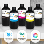 LED UV Ink 1000ml UV Ink For Epson 1390 R1800 R1900 TX800 4800 7880 9880 DX5 DX7 UV Flatbed Printer Universal UV Curing Ink