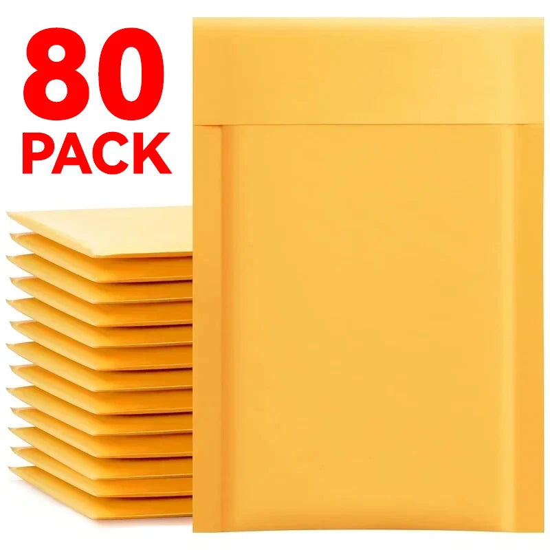 Kraft Bubble Mailers Wholesale Bubble Envelopes Bag Waterproof Foam Self-Sealing Paper Envelopes Shipping Bags for Packaging Bag