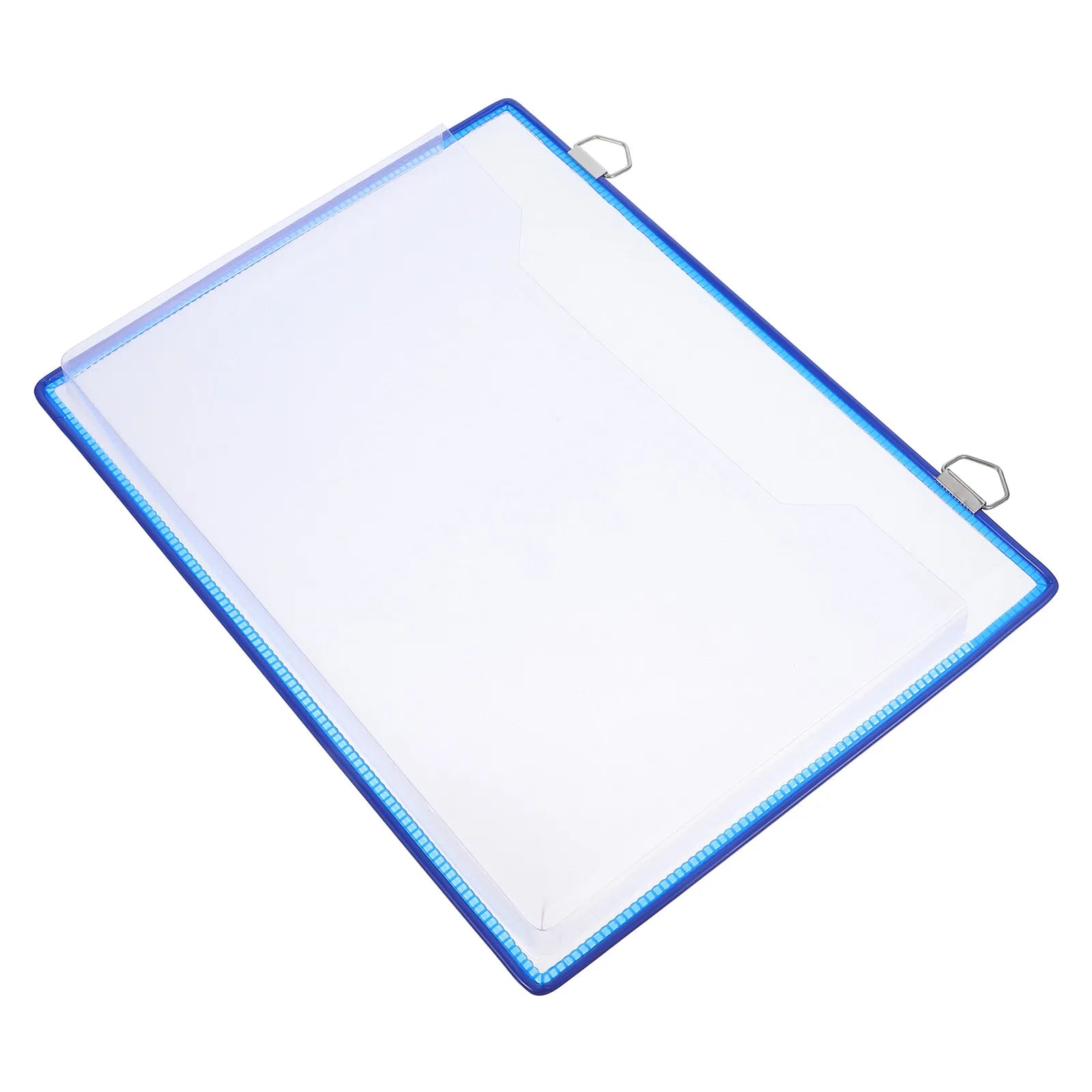 A4 Hanging File Folder Plastic Document Storage Bag Transparent Organizer Space Saving for Office Home Use File Storage Bag