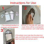 Ins Cat Photo Card Holder Kpop Photo Card Display Pendant Student ID Card Protective Cover Kpop Supplies