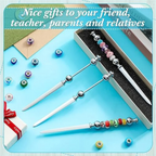 J1UL1N 16Pcs Beaded Letter Opener Metal Letter Opener Kit Envelope Slicing Beaded Letter Opener Set For Gifts Office Home Diysup