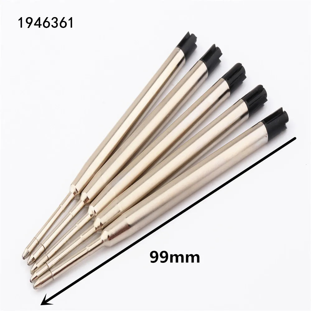 Luxury high quality 388 Black for stainless steel Business office school supplies Ballpoint Pen Golden Clip New