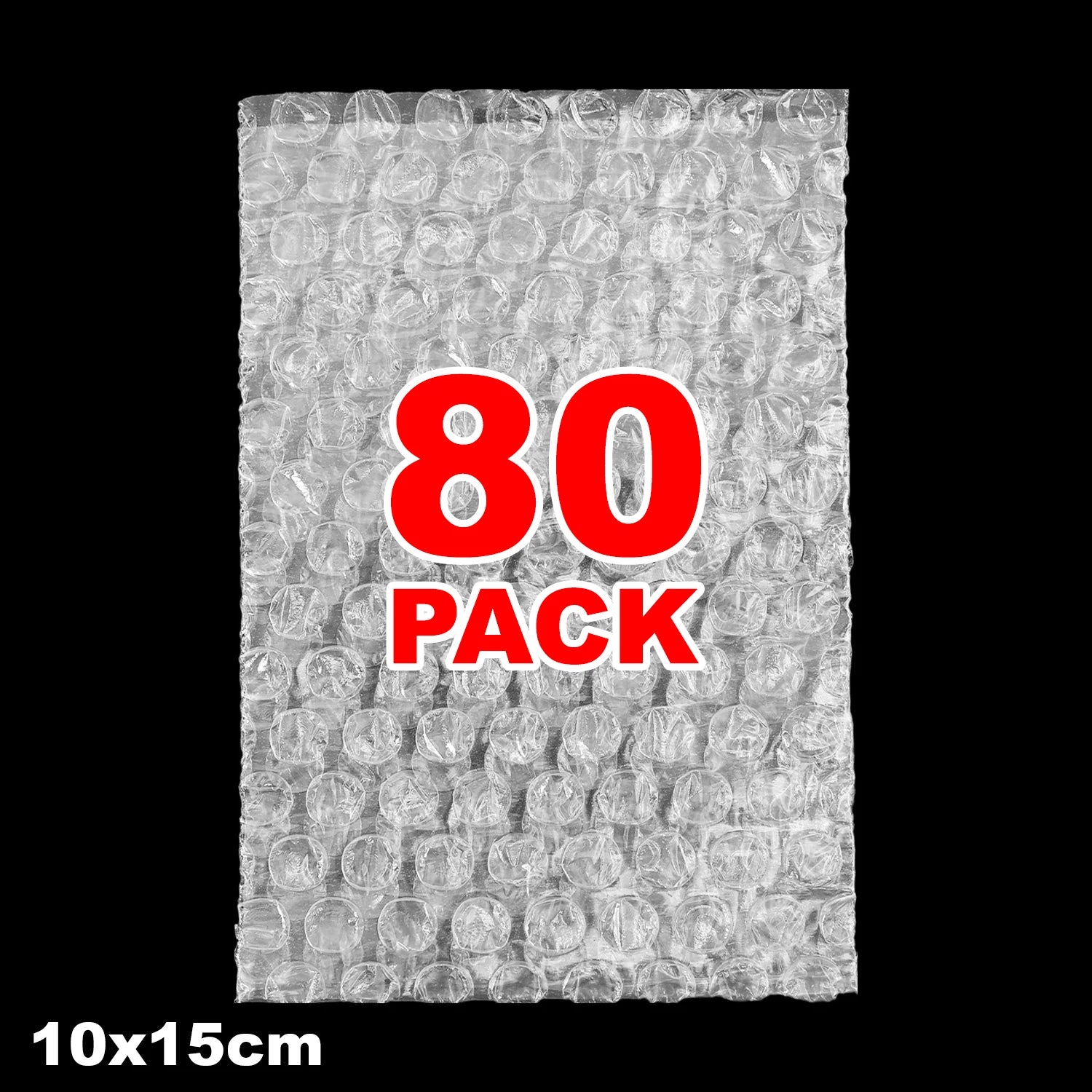 20/60/100PCS Bubble Cushion Wrap Bags Bulk Transparent Double Wall Bubble Wrap Pouches Shockproof Clear Shipping Packing Bags