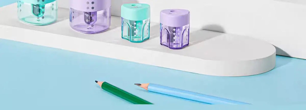 FABER CASTELL Double Hole Elliptical Pencil Sharpener Portable Pen Sharpener Pencil Sharpener Student Specific Pen Sharpener