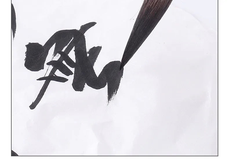 Chinese Calligraphy Pen Brush Large Running Script Cursive Brush Long Mixed Hair Hopper-shaped Calligraphie Painting Brushes Pen